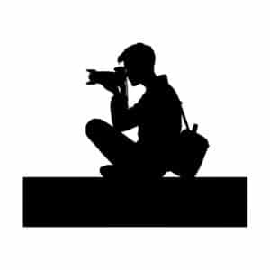 Vector silhouette camera du photographe 1014129 — LYNETTA Immobilier Oléron
